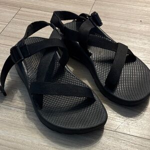 Chaco Black Strappy Sandals